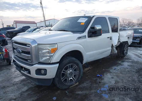2016 Ford F-250 Lariat z USA, uszkodzony, nr VIN 1FT7W2B67GEA21418